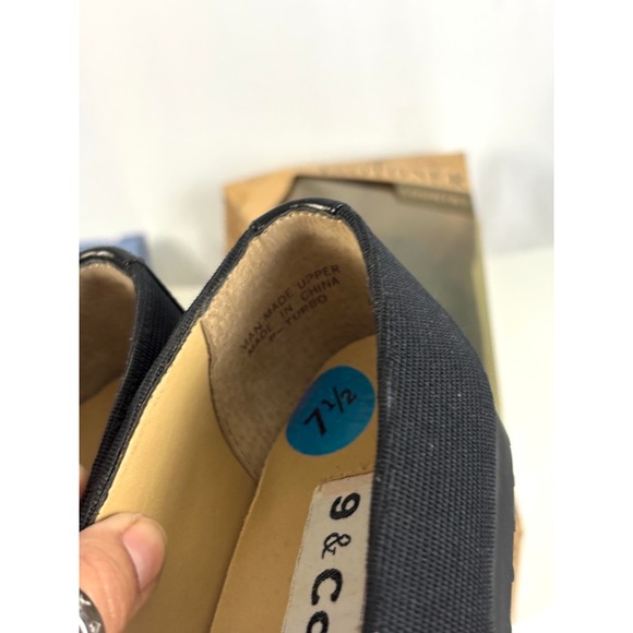 Women's Shoe Lot Size 7.5–10 Vintage Flats Slippers ESPRIT Bass Leather - Picture 14 of 16